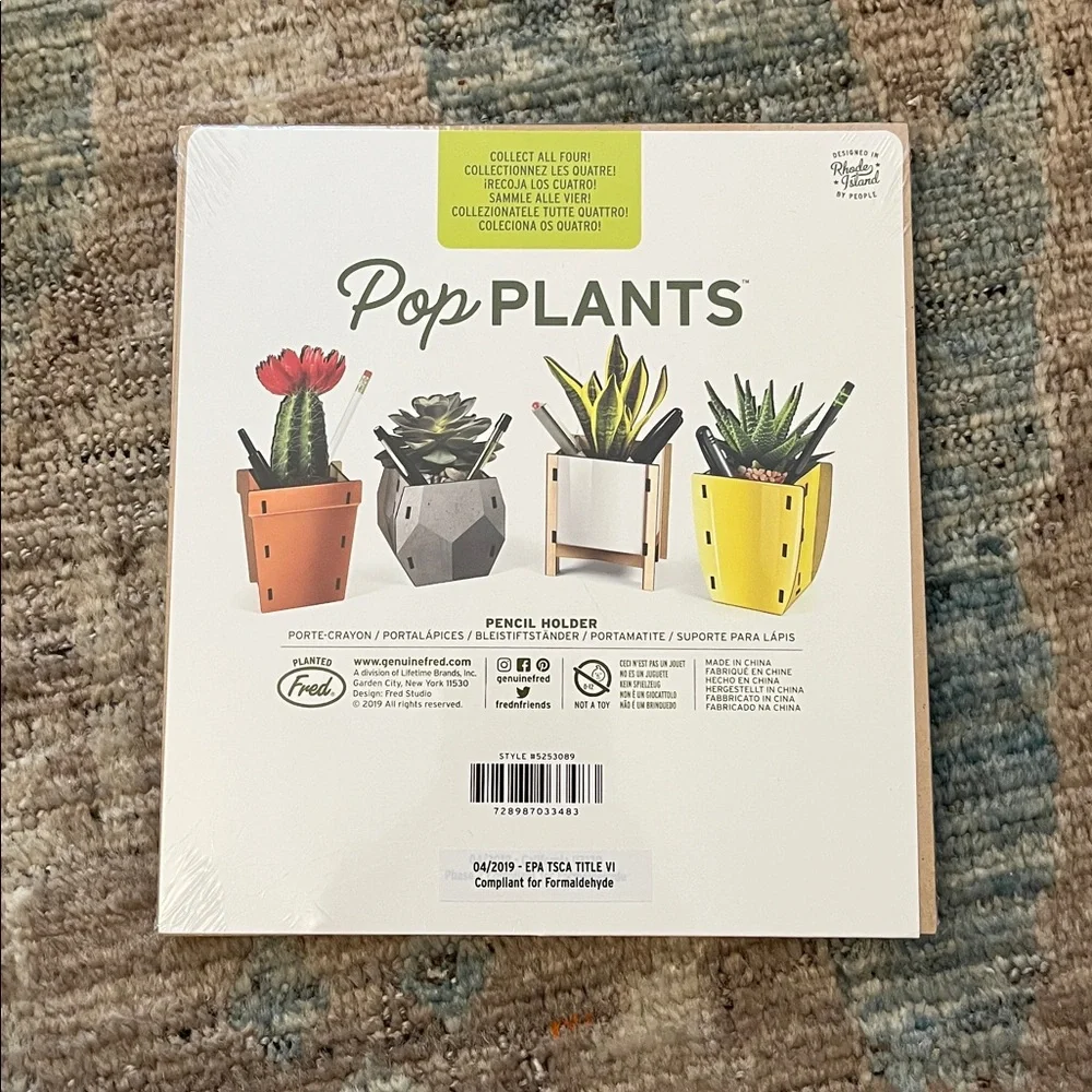 Pop Plants Pencil Holder